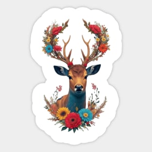 Artistry Meets Nature Sticker